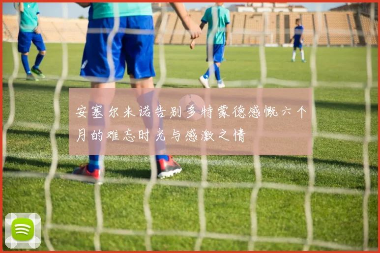 安塞尔米诺告别多特蒙德感慨六个月的难忘时光与感激之情